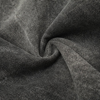 DARKAGE Denim kratke hlače – Unisex, ravno širok kroj, srednja duljina, 77.7% pamuk