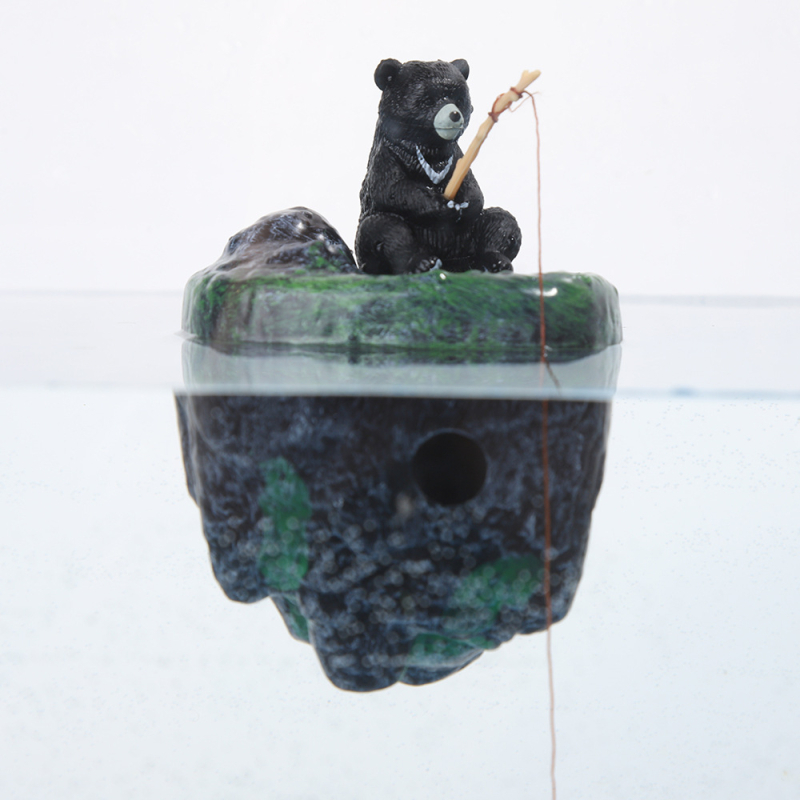 Plávajúci ostrov - akváriová dekorácia, PVC, pôvod Yiwu, dekorácia pre akvárium, hmotnosť 36,5 g