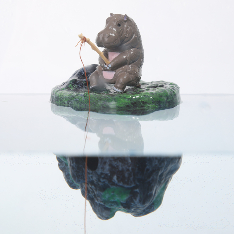 Plávajúci ostrov - akváriová dekorácia, PVC, pôvod Yiwu, dekorácia pre akvárium, hmotnosť 36,5 g