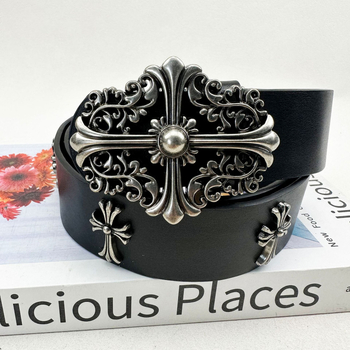 Centură din piele PU cu cataramă din aliaj, închidere snap, lățime 2-4 cm, placare electrolitică