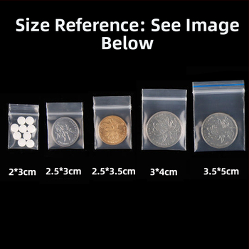 ZIP σακούλα για κοσμήματα από PE, μήκος σφράγισης 0,5 cm, μάρκα Hesheng, σακούλα αποθήκευσης κοσμημάτων