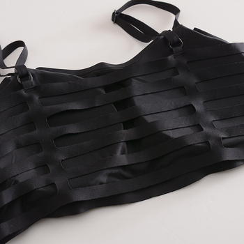 Top Ice Silk fără bretele cu Mold Cup, Full Cup, Breathable, Beautiful Back