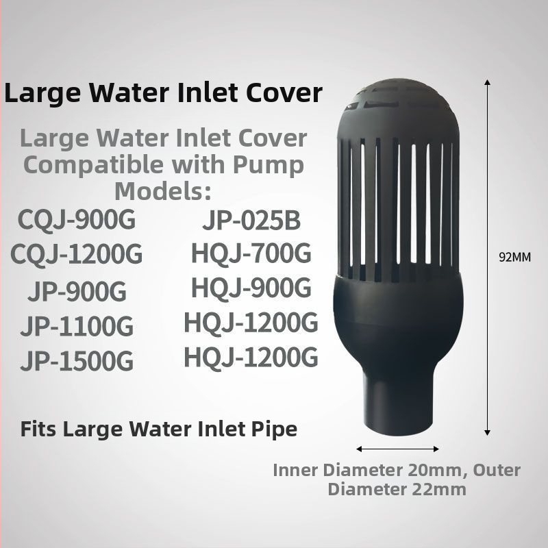 Akvarisztikai merülőszivattyú vízbevezetőfedéllel, beömlőcső csatlakozók, virágtartó kosár védőfedél, univerzális három az egyben kialakítás
