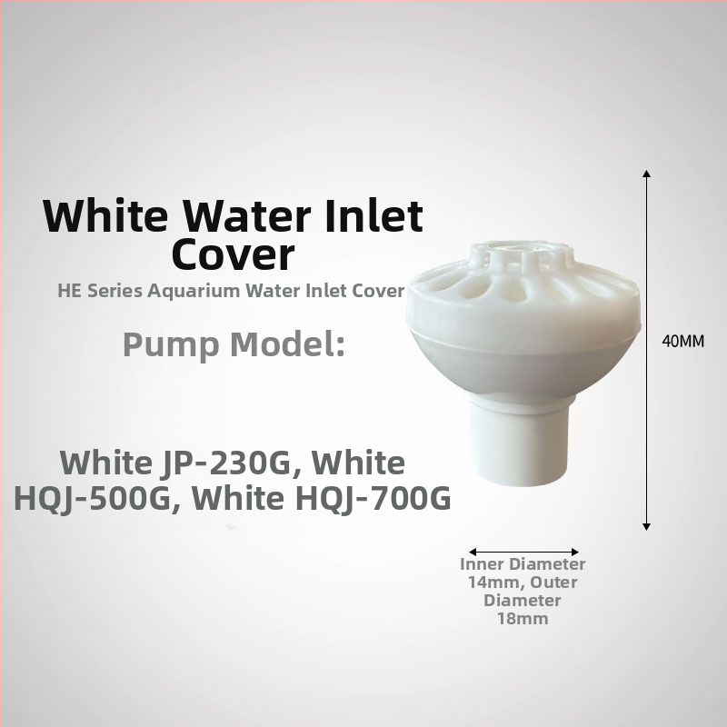 Akvarisztikai merülőszivattyú vízbevezetőfedéllel, beömlőcső csatlakozók, virágtartó kosár védőfedél, univerzális három az egyben kialakítás