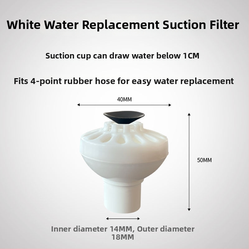 Akvarisztikai merülőszivattyú vízbevezetőfedéllel, beömlőcső csatlakozók, virágtartó kosár védőfedél, univerzális három az egyben kialakítás