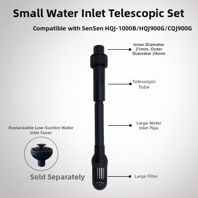 Akvarisztikai merülőszivattyú vízbevezetőfedéllel, beömlőcső csatlakozók, virágtartó kosár védőfedél, univerzális három az egyben kialakítás