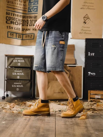 Traper šorc - poderan, ležeran kroj (Dužina: Five-Length; Sastav: 85% Polyester; Ljeto; Stil: Leisure)