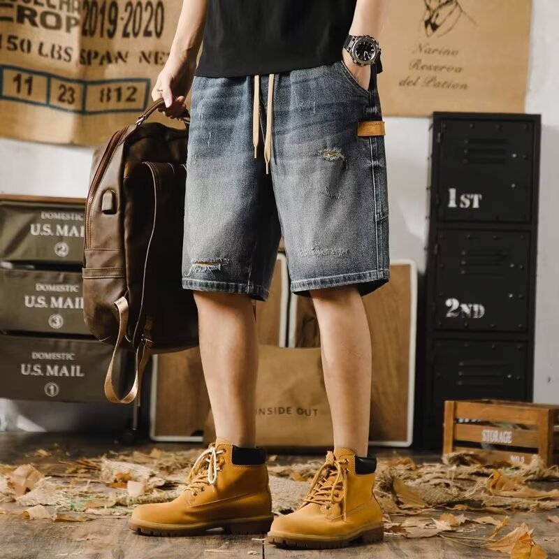 Traper šorc - poderan, ležeran kroj (Dužina: Five-Length; Sastav: 85% Polyester; Ljeto; Stil: Leisure)