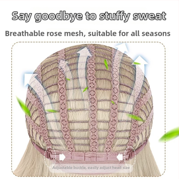 Περούκα ανδρών με κοντό ίσιο μαλλί, ίνες υψηλής θερμοκρασίας, πλήρης κάλυψη κεφαλιού, καθολική εφαρμογή, μηχανική επεξεργασία