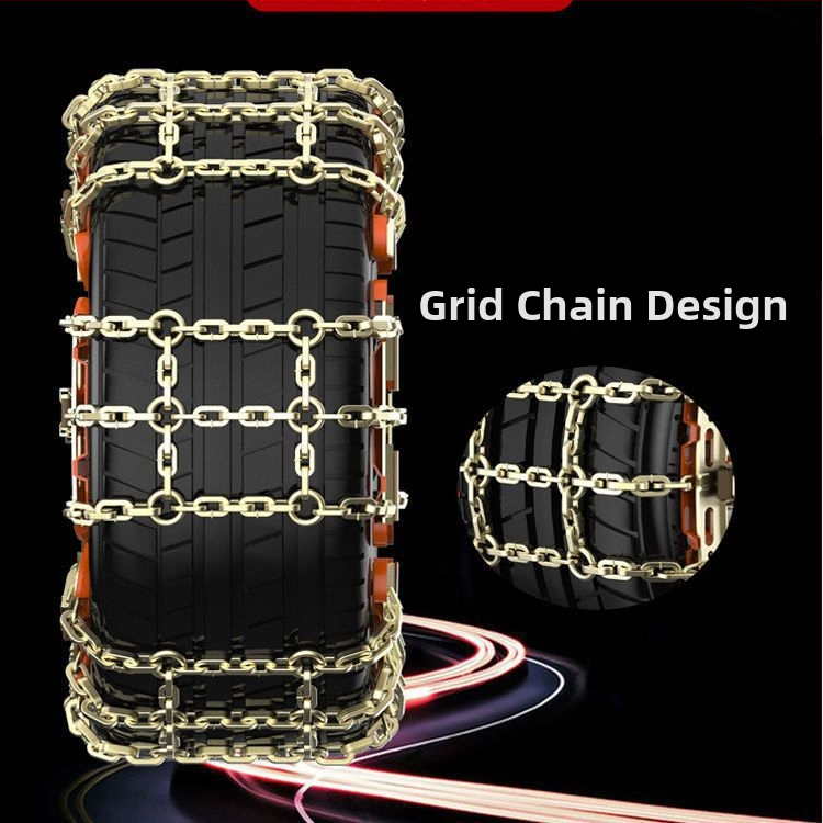 Automobilske anti-klizne lančane za SUV i terenske gume — željezo, Warm field marka