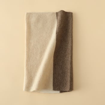 Кашмиров шал за врата, прав цилиндър, Plain weave – Warp Knit, зимна топлина, универсален стил