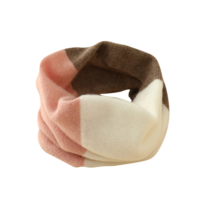 Кашмиров шал за врата, прав цилиндър, Plain weave – Warp Knit, зимна топлина, универсален стил