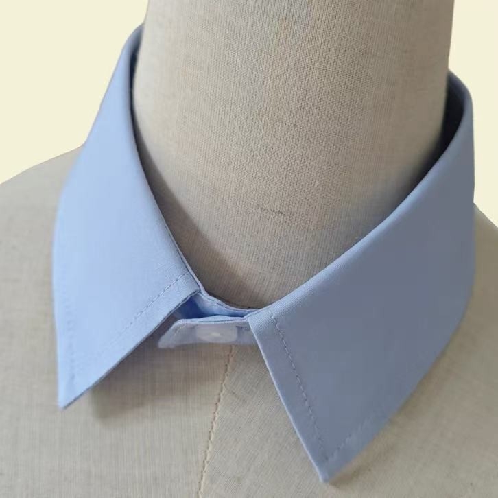 Korejski stil odvojivi ovratnik za košulju, unisex, poliester tkanina, podstava, jednobojni uzorak