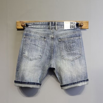 Traper kratke hlače dužine pet inča, 60% pamuk, mikroelastičnost, korejski stil, slobodan kroj.
