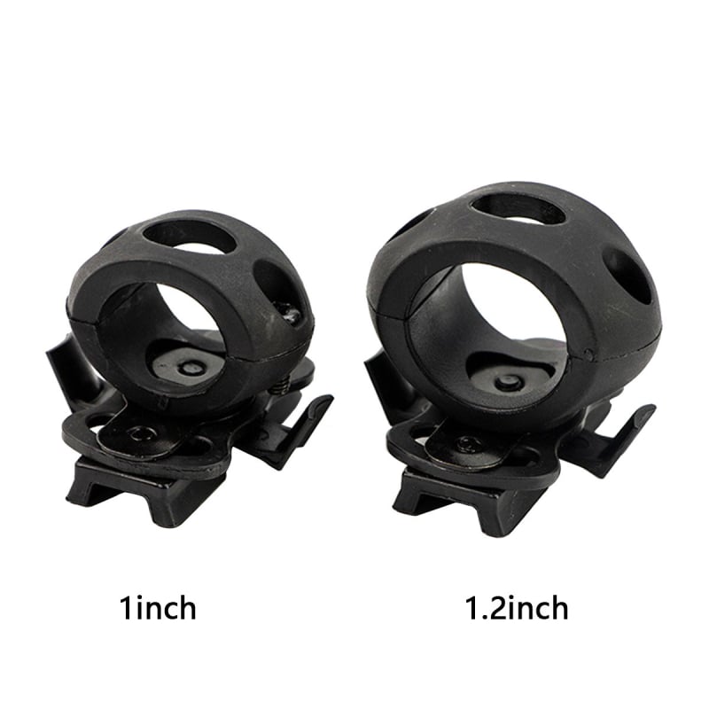 ABS taktički držač klipne sklopke za kacigu za kacigu s punim licem, za motocikl, unisex