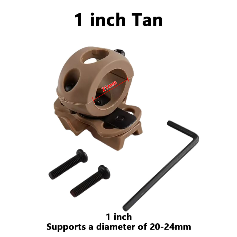 ABS taktički držač klipne sklopke za kacigu za kacigu s punim licem, za motocikl, unisex