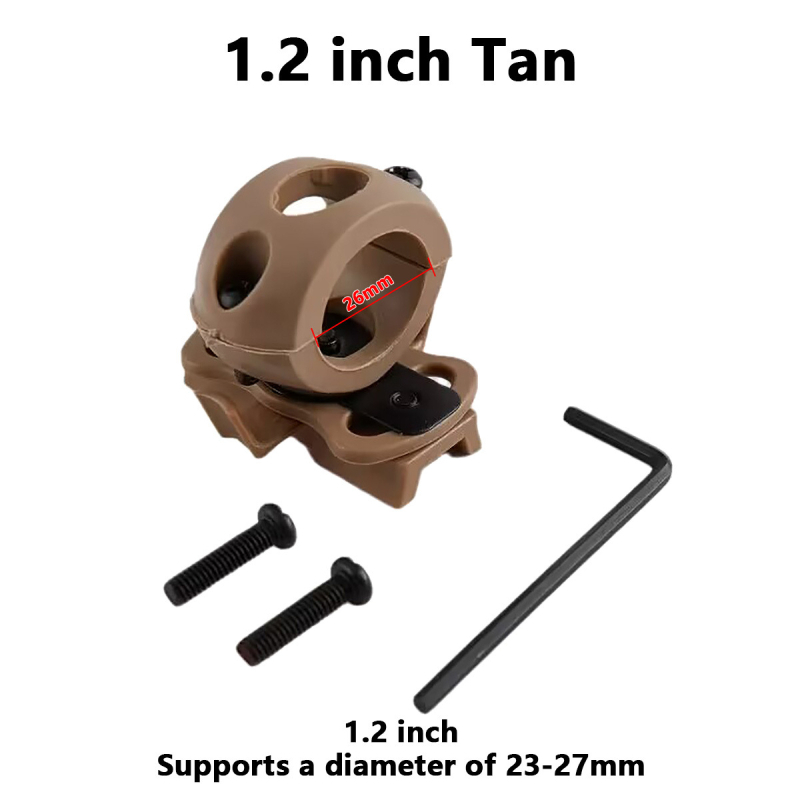 ABS taktički držač klipne sklopke za kacigu za kacigu s punim licem, za motocikl, unisex