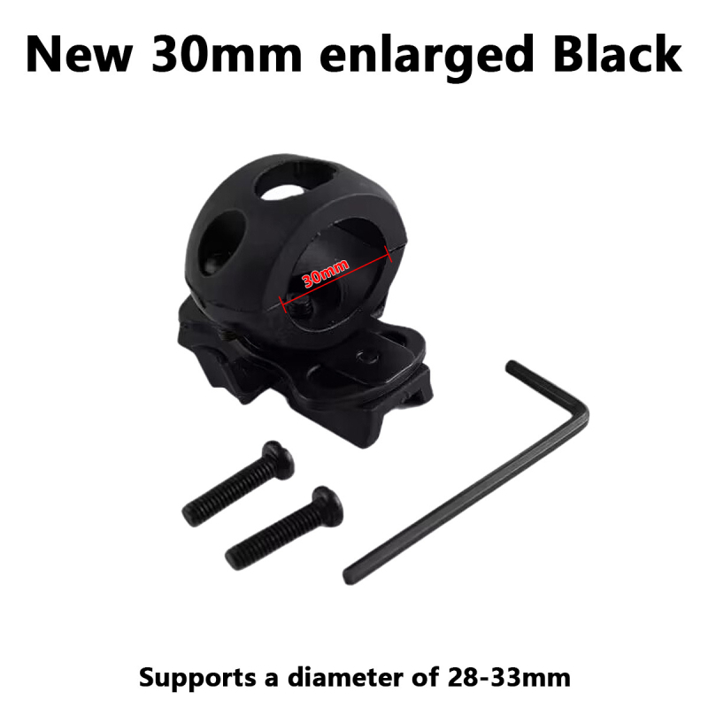 ABS taktički držač klipne sklopke za kacigu za kacigu s punim licem, za motocikl, unisex