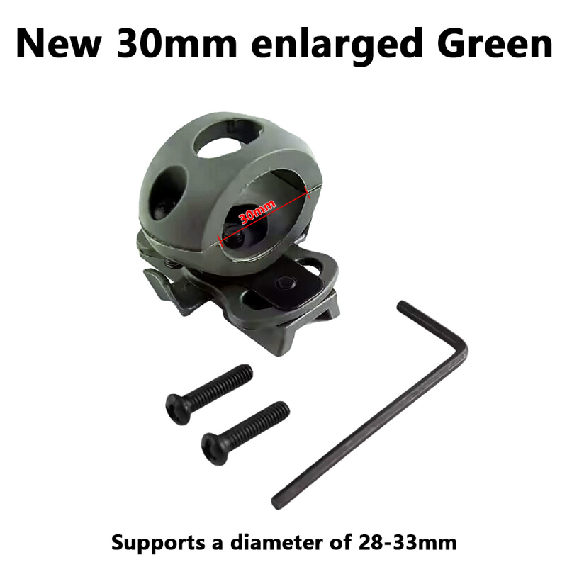 ABS taktički držač klipne sklopke za kacigu za kacigu s punim licem, za motocikl, unisex