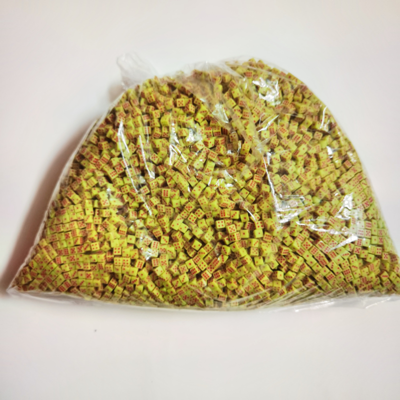 Akril kockák, jobb szögű, puzzle kockák, 300000 darabos tétel, testre szabható