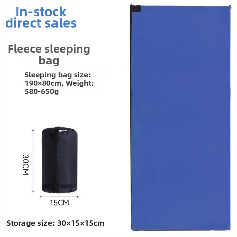 Υπνόσακος φλίς για ενήλικες, στυλ φακέλου, φλις ύφασμα και επένδυση, βάρος 620 γρ.