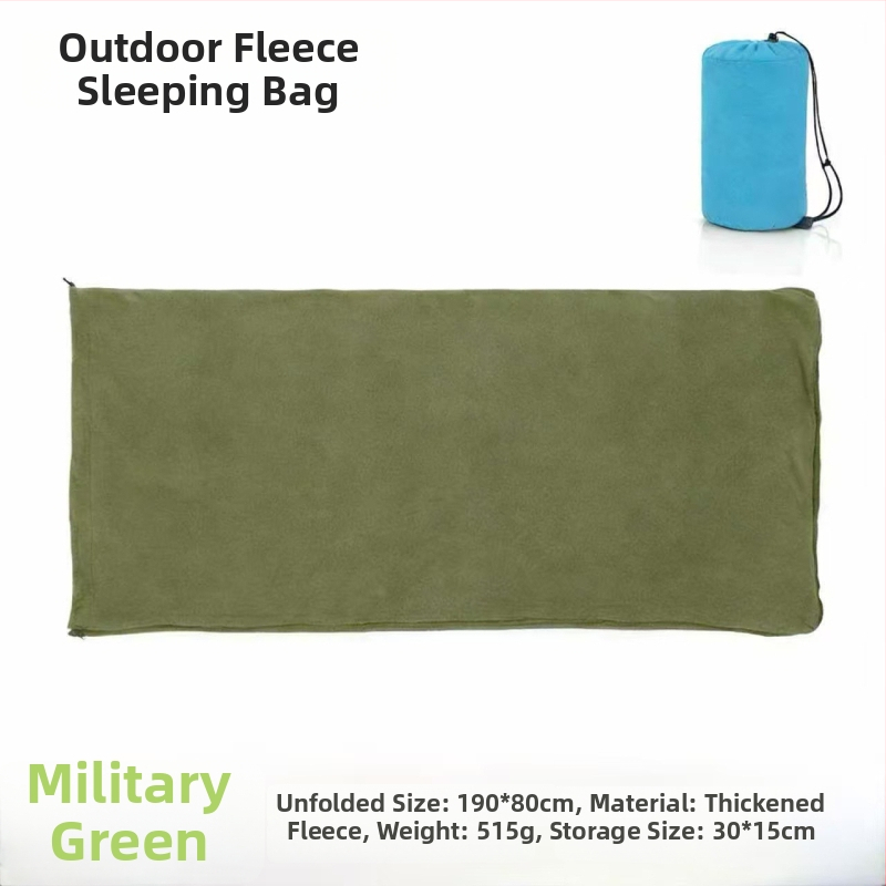 Υπνόσακος φλίς για ενήλικες, στυλ φακέλου, φλις ύφασμα και επένδυση, βάρος 620 γρ.