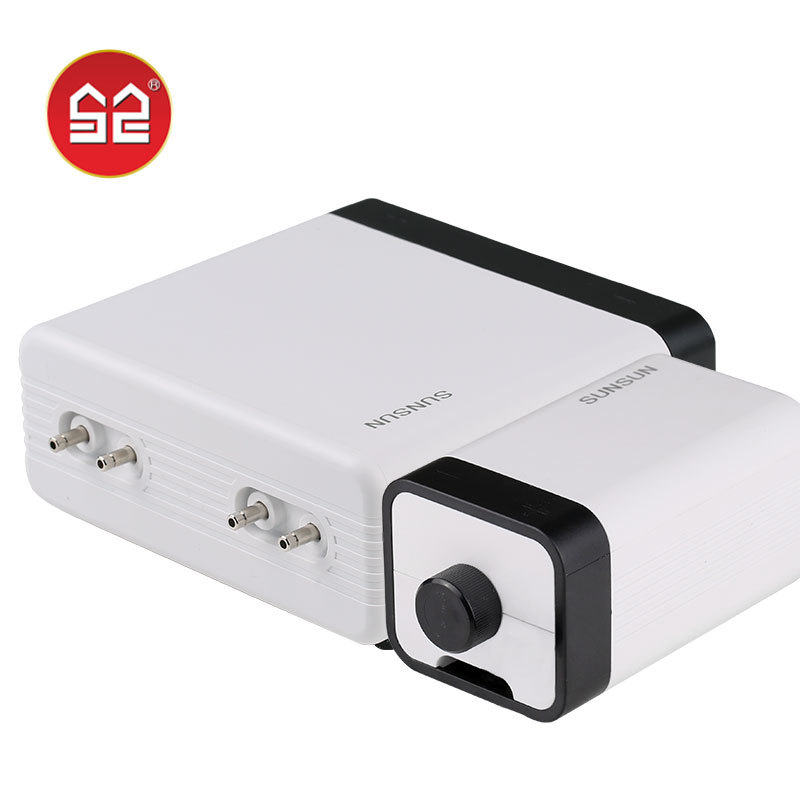 SUNSUN Sensen CT-sorozat akváriumi oxigénszivattyú, halk működésű oxigén-aerátor, AC tápegység, 0,3 kg, 40 dB