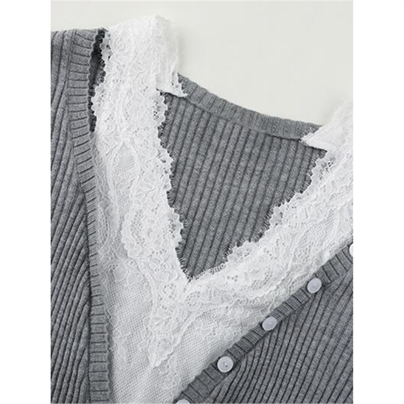 Chenille kötött pulóver Spandex-tartalommal, polo gallérral, princess ujjak, tavasz 2025