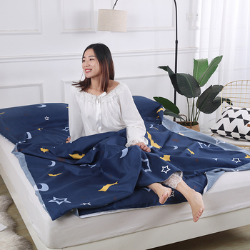 Ταξιδιωτικός υπνόσακος, στυλ φακέλου, πολυεστερικό ύφασμα και επένδυση, για ενήλικες, επιλογές βάρους 320/450/600/650/750 g