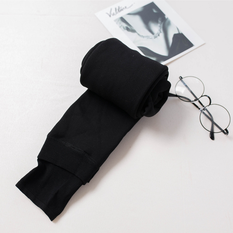 Capri tajice s fleec podstavom, poliester, debeli zimi, podizanje zadnjice i oblikovanje tijela