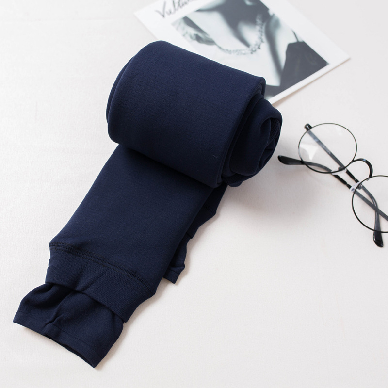 Capri tajice s fleec podstavom, poliester, debeli zimi, podizanje zadnjice i oblikovanje tijela