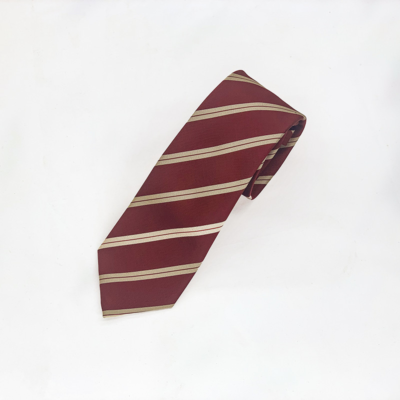 Unisex kravata s prugama, jacquard poliester, jesen 2021