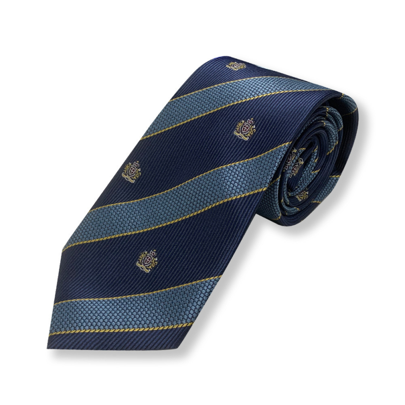 Unisex kravata s prugama, jacquard poliester, jesen 2021