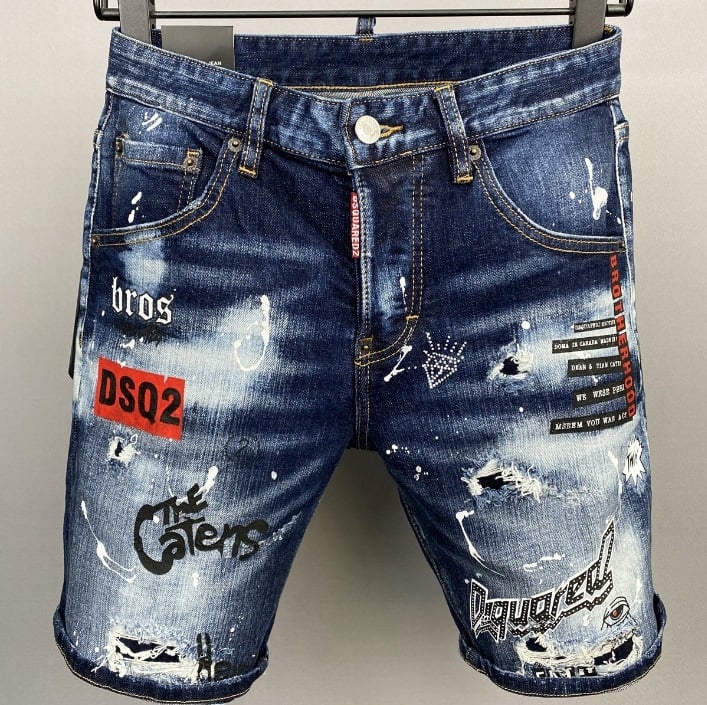 Muške jeans hlače - Slim Stretch, ravni kroj, isprano, pamuk 85%, srednji struk