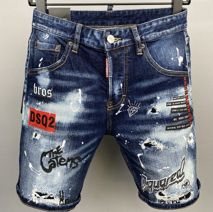 Muške jeans hlače - Slim Stretch, ravni kroj, isprano, pamuk 85%, srednji struk