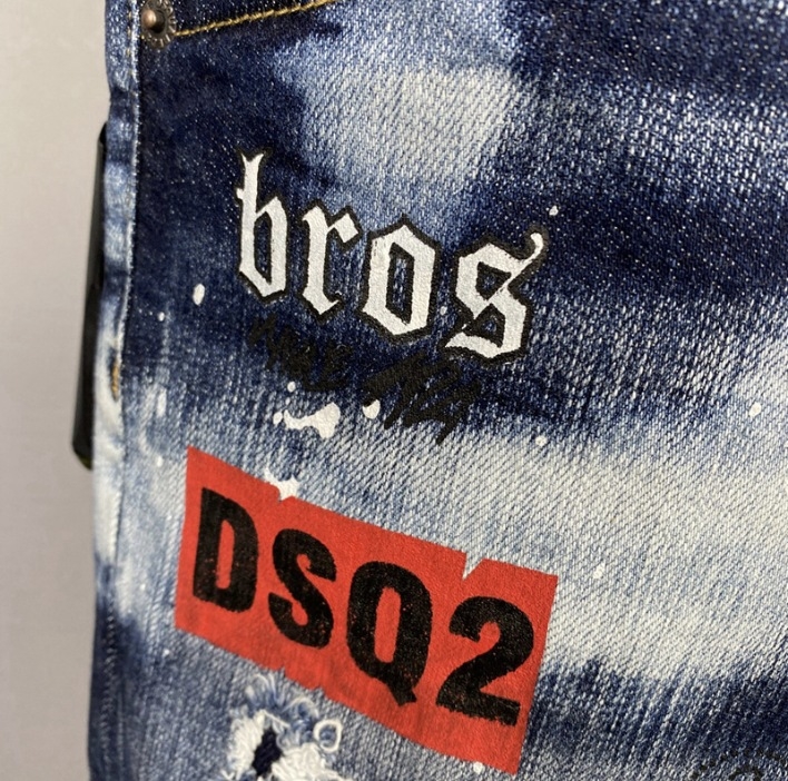 Muške jeans hlače - Slim Stretch, ravni kroj, isprano, pamuk 85%, srednji struk