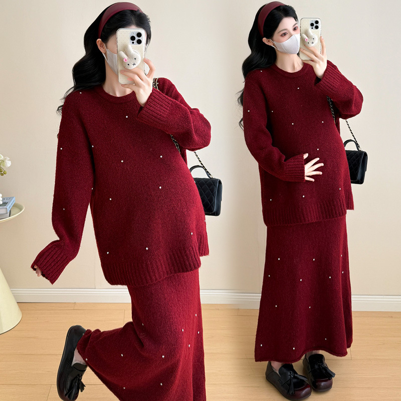 Set od Chenille: Top s pet četvrtastih rukava i rogovih rukava, suknja, Spandex <30%