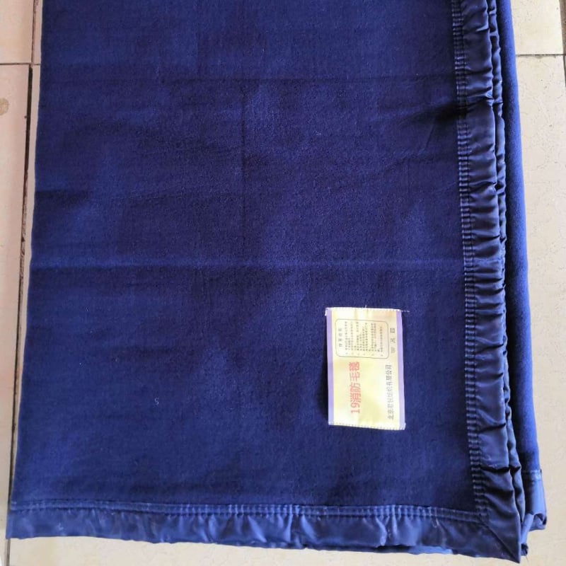 Gyapjú takaró kempingezéshez, 2000–2999 g, törölköző-takaró típus, egyszínű, Új kínai stílus