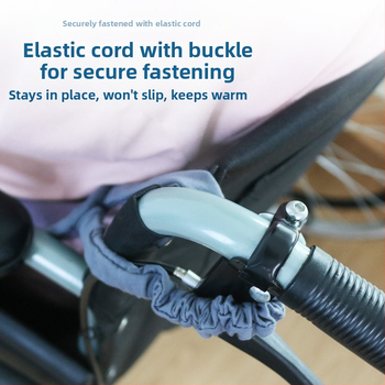 Téli kerekesszék takaró korall plüssből, 300–500 g, minimalist stílus