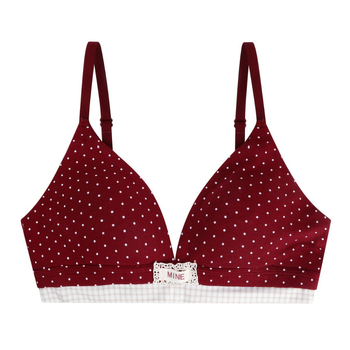 Set sutiene cupe triunghiulare, cupe subțiri modelate, material nylon, căptușeală nylon, bretele fixe dublu, închidere în spate cu trei rânduri