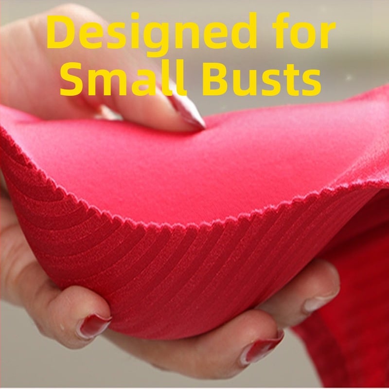 Σουτιέν χωρίς μεταλλική επένδυση, 3/4 κύπελλο, 8 εκ. παχιά επένδυση, συγκεντρωτική στήριξη, αποσπώμενοι διπλοί ιμάντες