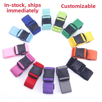 Curea pentru bagaje Ha Xiang, stil minimalist și luxos, model cu dungi, material polipropilenă, respirabil