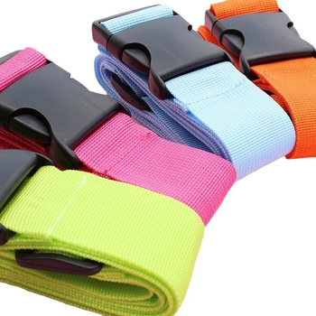 Curea pentru bagaje Ha Xiang, stil minimalist și luxos, model cu dungi, material polipropilenă, respirabil