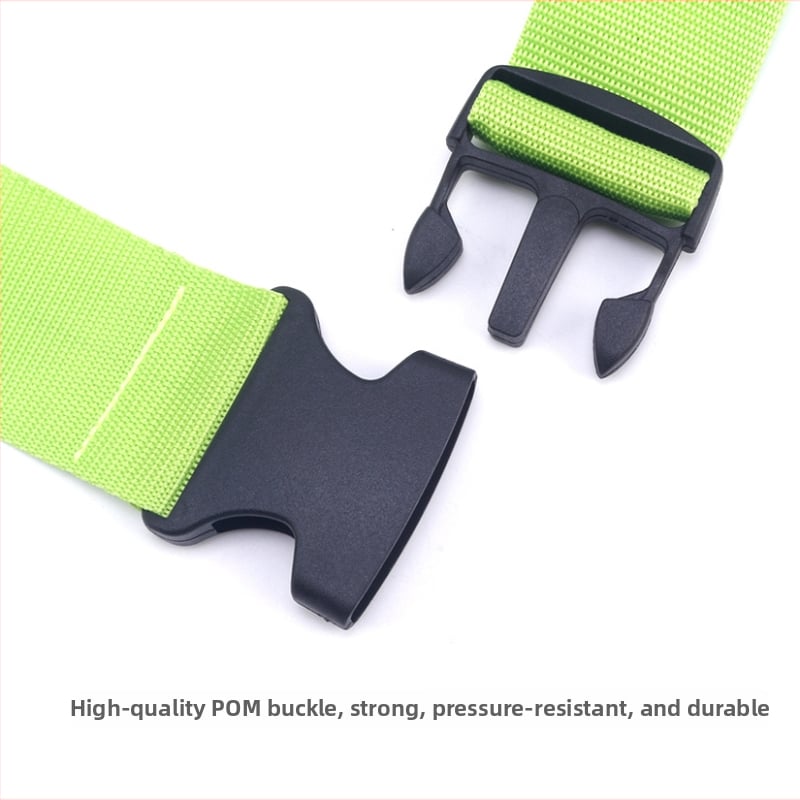 Curea pentru bagaje Ha Xiang, stil minimalist și luxos, model cu dungi, material polipropilenă, respirabil