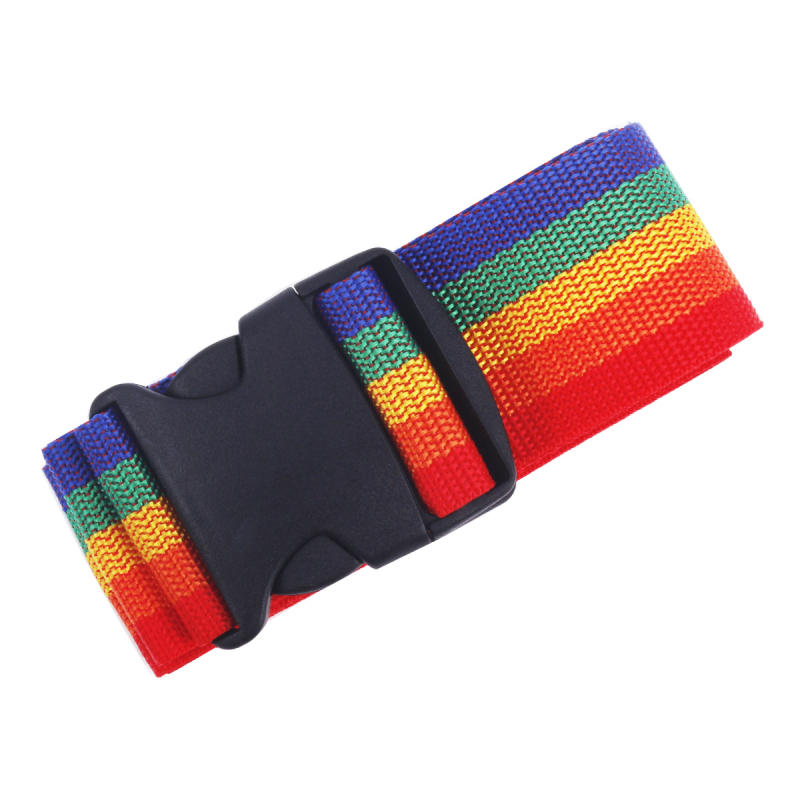 Curea pentru bagaje Ha Xiang, stil minimalist și luxos, model cu dungi, material polipropilenă, respirabil