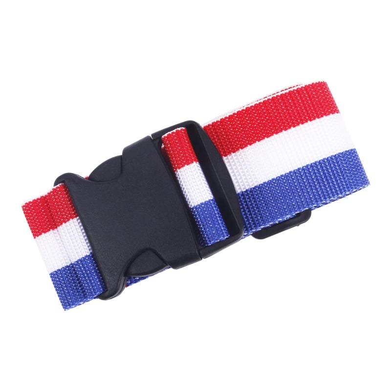 Curea pentru bagaje Ha Xiang, stil minimalist și luxos, model cu dungi, material polipropilenă, respirabil