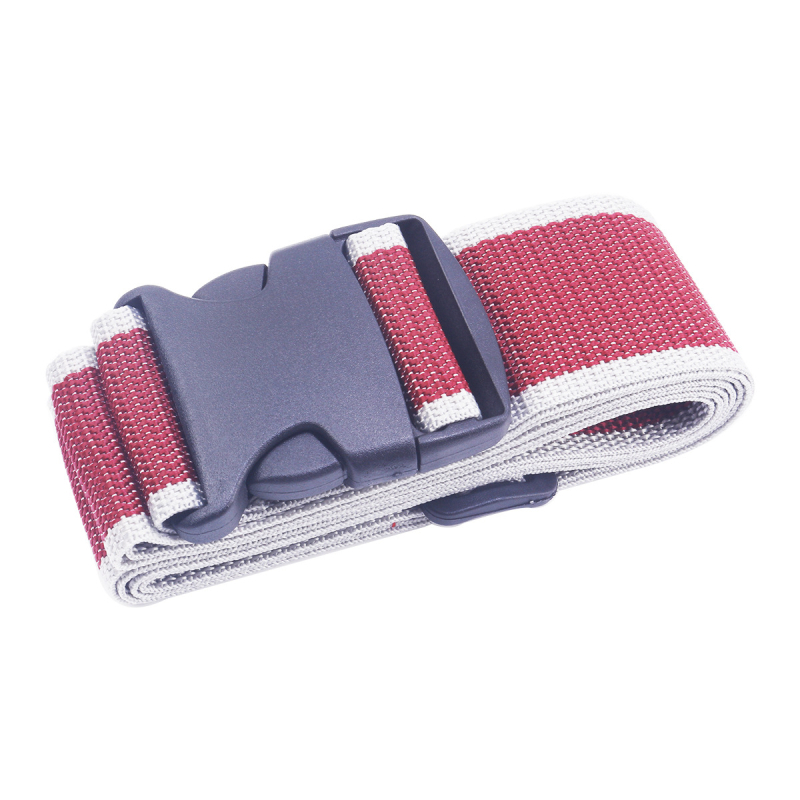 Curea pentru bagaje Ha Xiang, stil minimalist și luxos, model cu dungi, material polipropilenă, respirabil