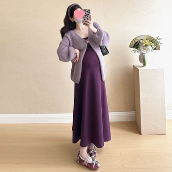 Майчин костюм с пола от Chenille, 50–70% Spandex, дълги ръкави, есенно-зимна колекция, японско-корейски стил