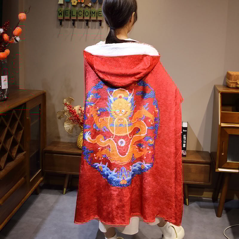 Flanel rolótakaró – Nagy súlyú, korall bársony, Geometriai mintázat, Minden évszakhoz alkalmas