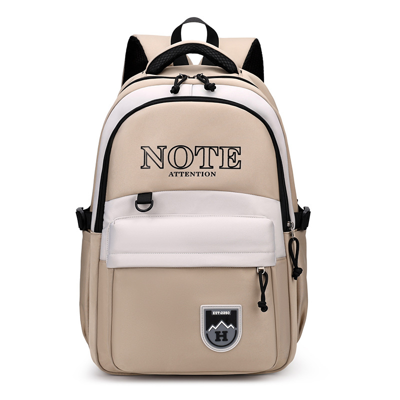 Σχολικό σακίδιο πλάτης - Νάιλον, Λειτουργία μείωσης βάρους, Καμπύλες ρυθμίσεις ώμων, Πολυεστερική επένδυση, Αστικός μινιμαλιστικός σχεδιασμός